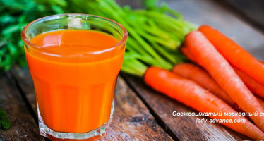 Свежевыжатый морковный сок и его полезные свойства